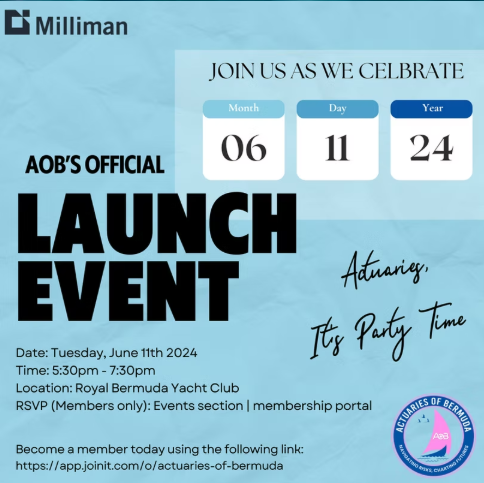 Official Launch Event — Actuaries of Bermuda Event