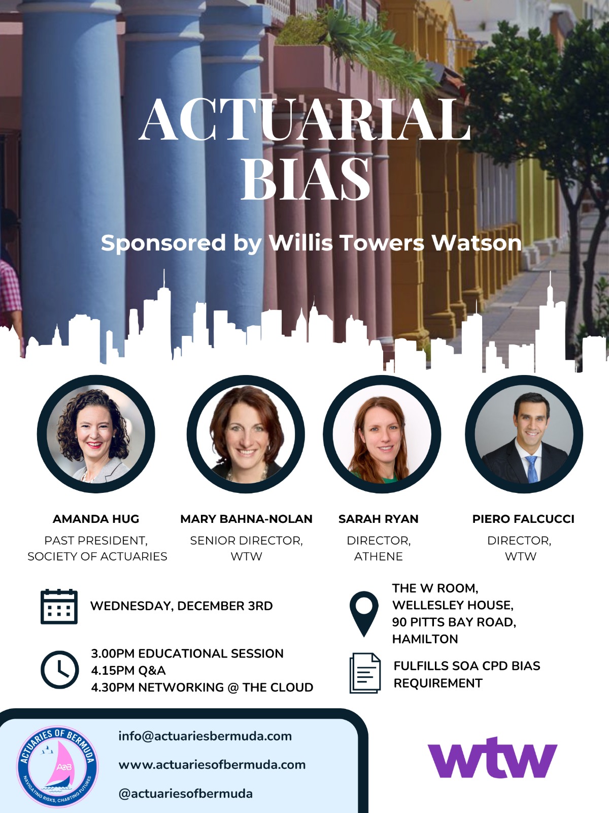 Actuarial Bias — Actuaries of Bermuda Event